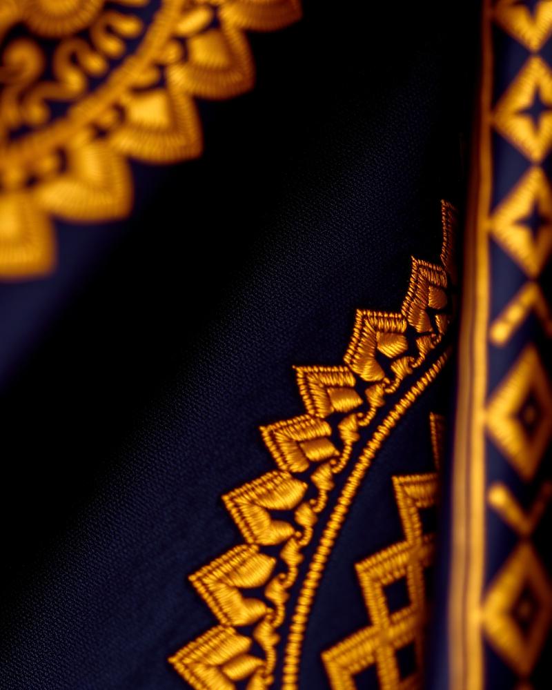 Embroidery detail